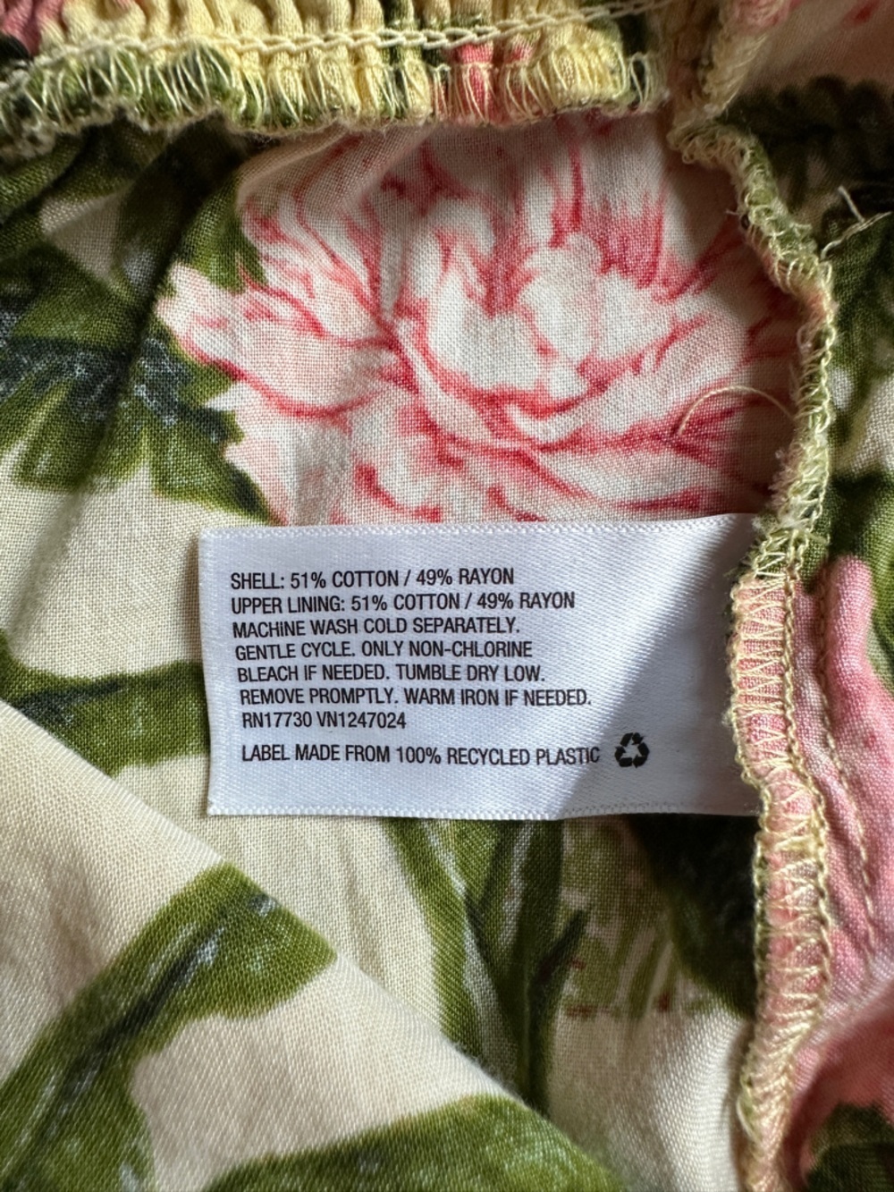 Agua Bendita Floral Halter wide leg jumpsuit in Yellow, Pink & Green - Picture 9 of 12